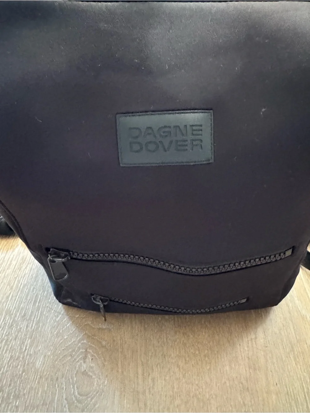 Dagne Dover Indi Diaper Backpack — Black size large